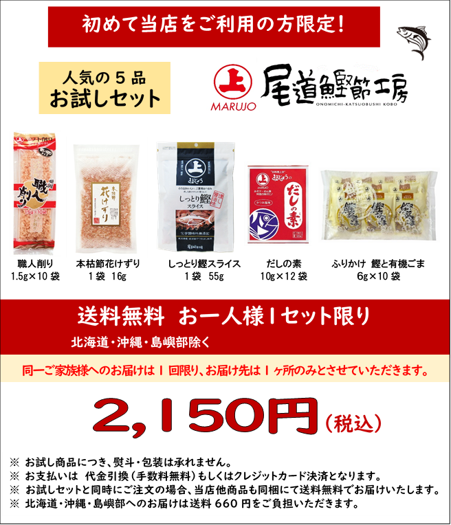 お試しセット説明画像