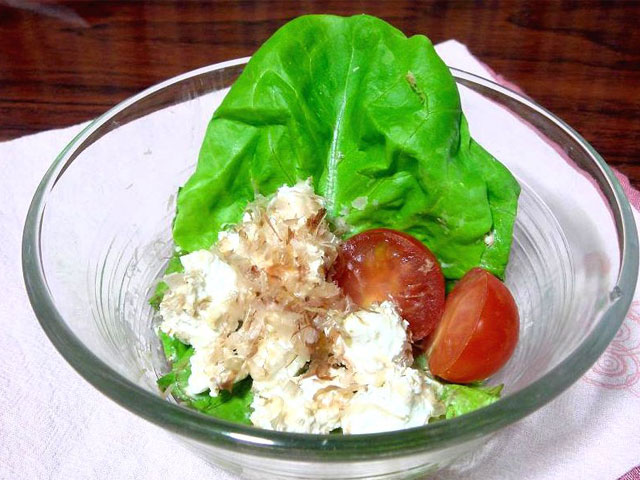 和風おかかサラダ ☆in クリームチーズ☆